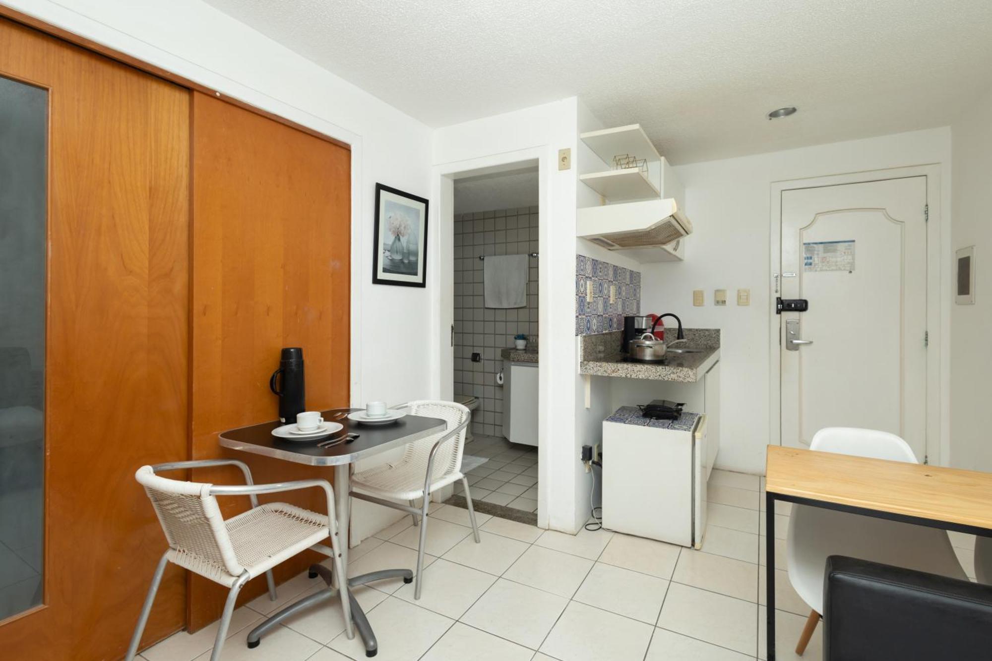Vista Mar E Lagoa - Cozinha E Frigobar - Apartamento Flat Proximo A Praia São Luís Eksteriør bilde