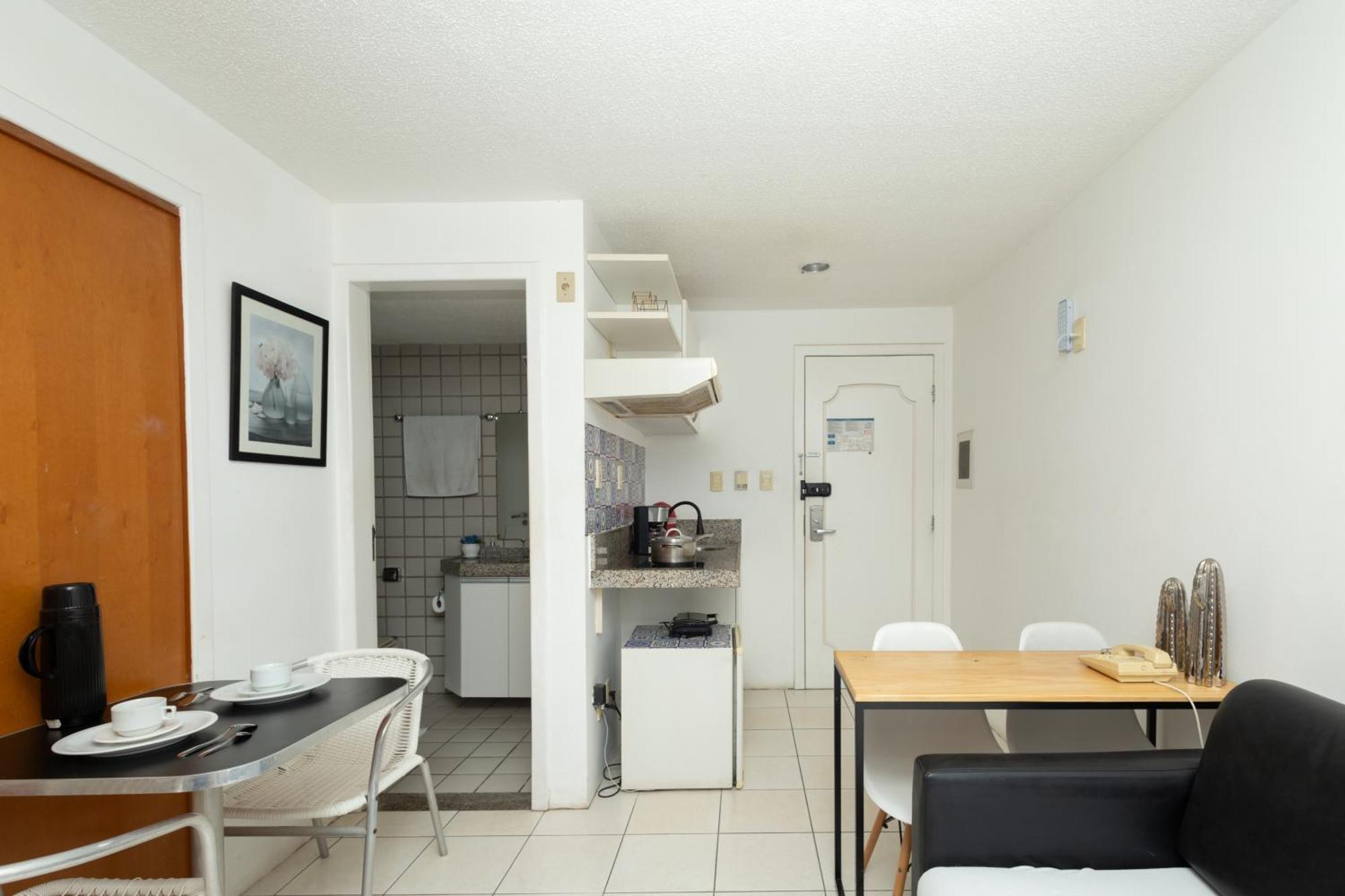 Vista Mar E Lagoa - Cozinha E Frigobar - Apartamento Flat Proximo A Praia São Luís Eksteriør bilde